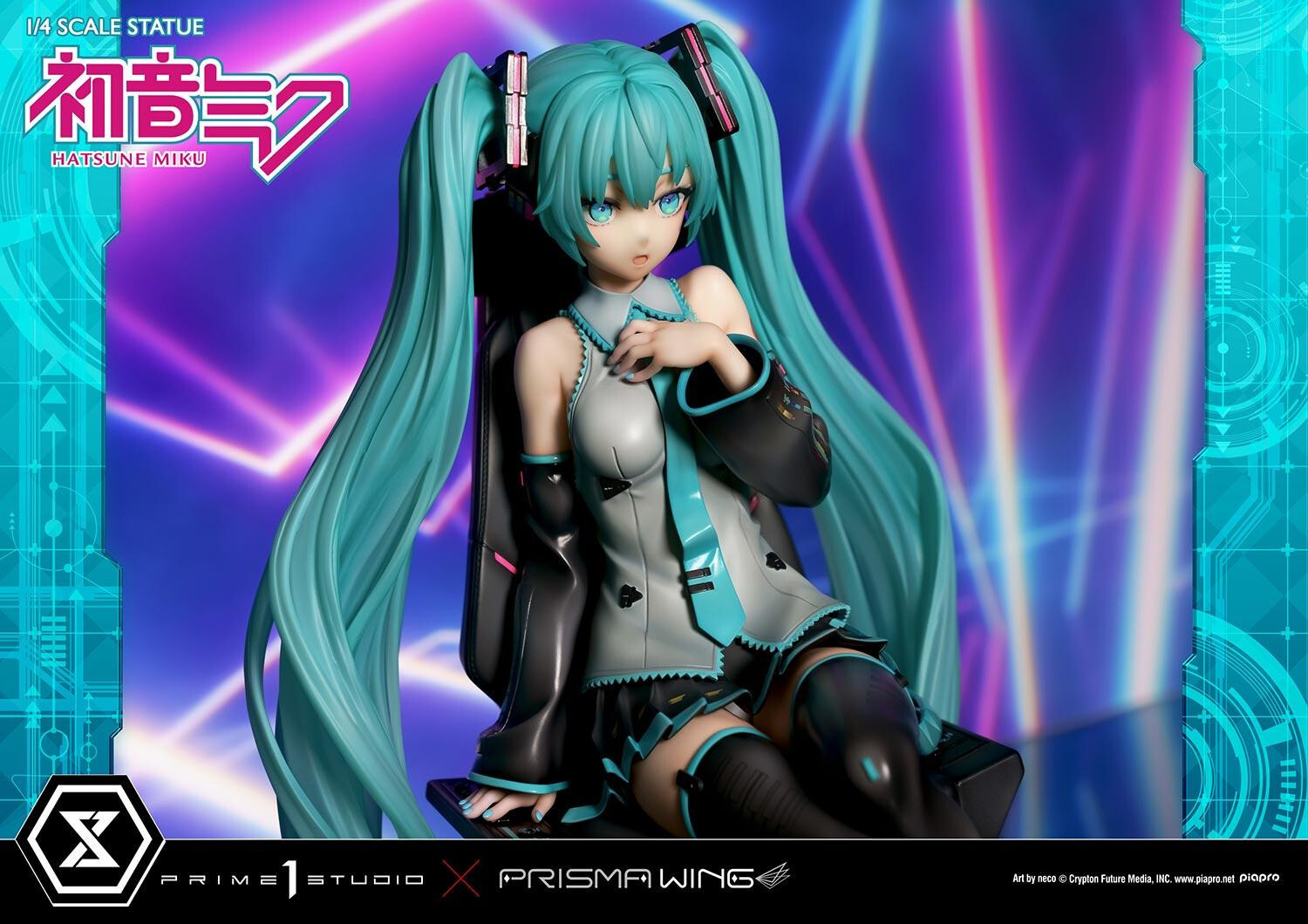 Piapro Characters - Hatsune Miku - Prisma Wing  (PWPCL-07DX) - 1/4 - DX Version (Prime 1 Studio) photo 53