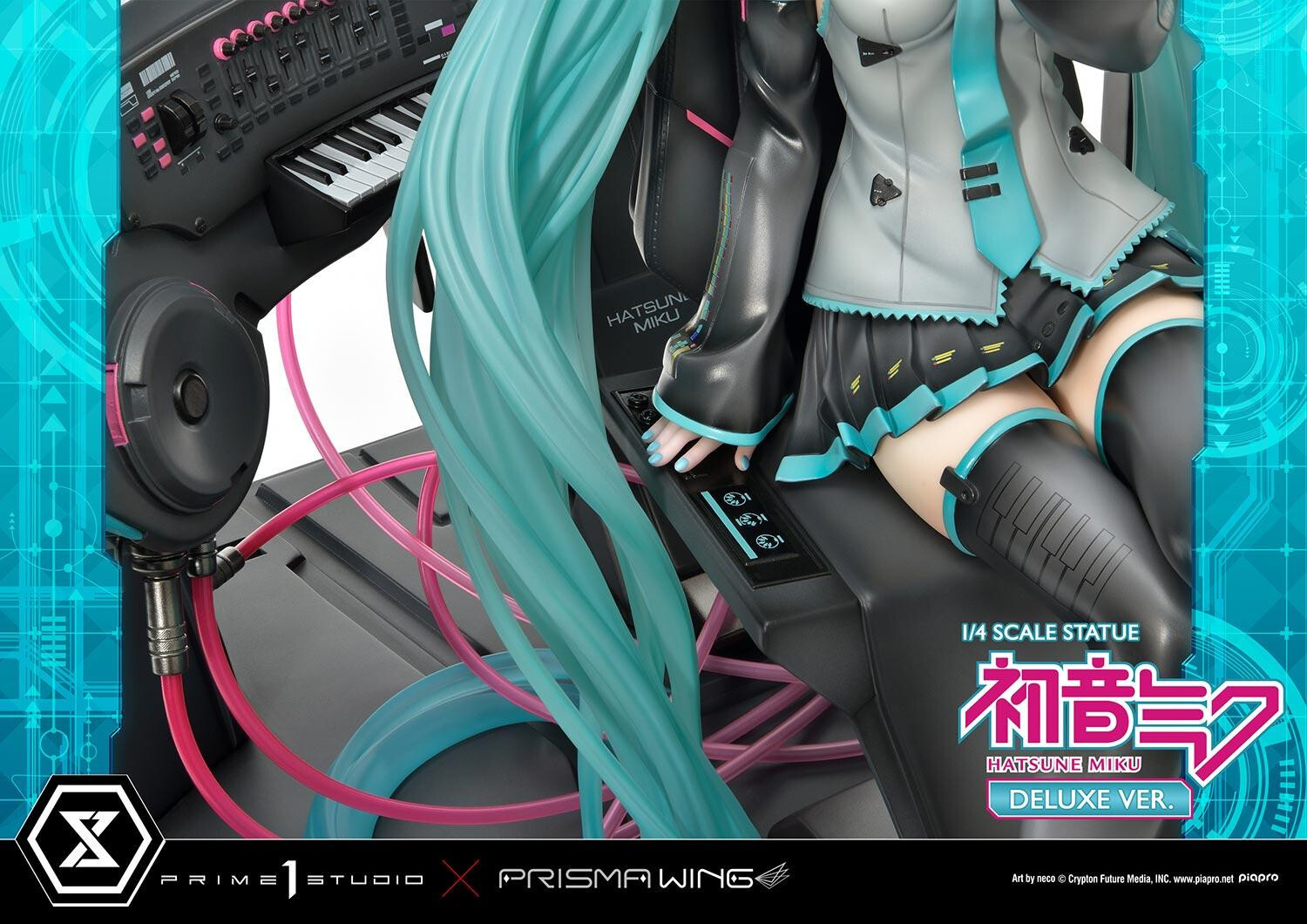 Piapro Characters - Hatsune Miku - Prisma Wing  (PWPCL-07DX) - 1/4 - DX Version (Prime 1 Studio) photo 67