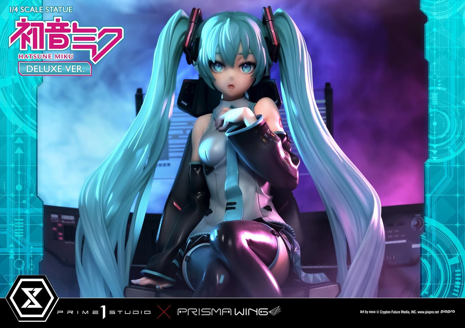 Piapro Characters - Hatsune Miku - Prisma Wing  (PWPCL-07DX) - 1/4 - DX Version (Prime 1 Studio) photo 87