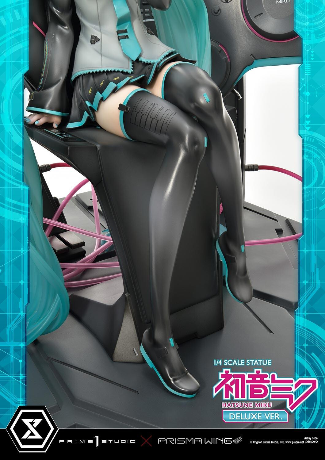 Piapro Characters - Hatsune Miku - Prisma Wing  (PWPCL-07DX) - 1/4 - DX Version (Prime 1 Studio) photo 92