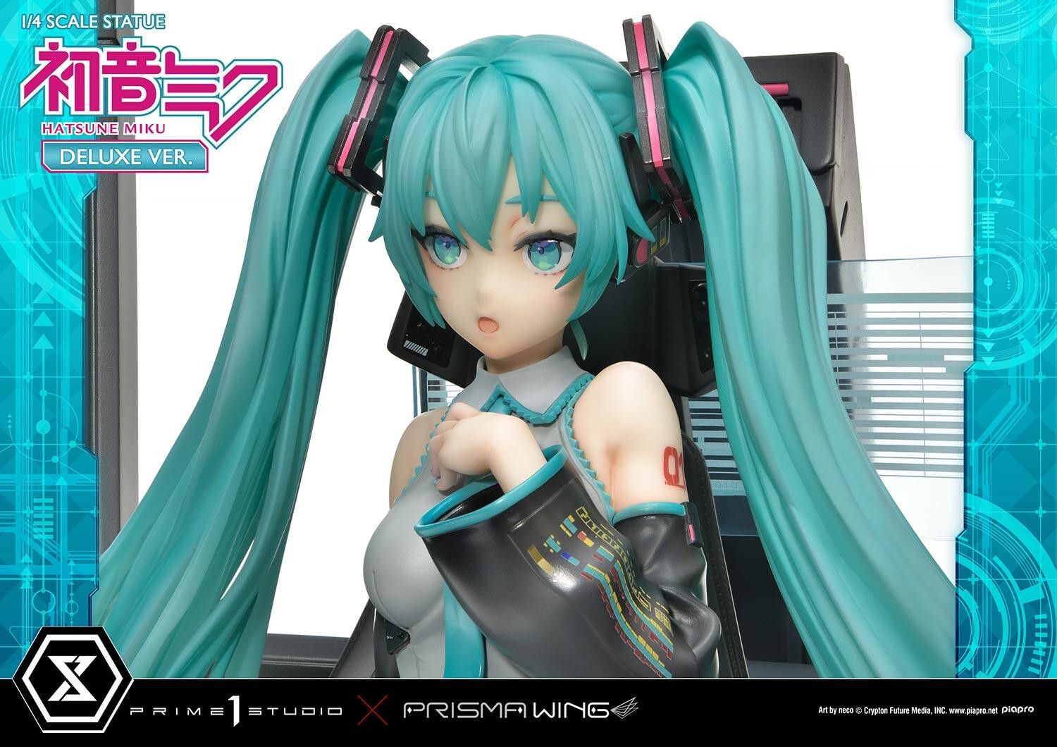 Piapro Characters - Hatsune Miku - Prisma Wing  (PWPCL-07DX) - 1/4 - DX Version (Prime 1 Studio) photo 98