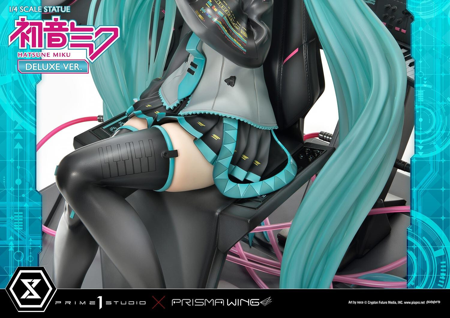 Piapro Characters - Hatsune Miku - Prisma Wing  (PWPCL-07DX) - 1/4 - DX Version (Prime 1 Studio) photo 99