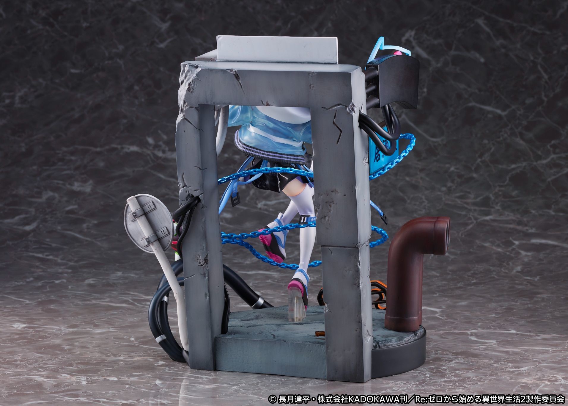 Re:Zero kara Hajimeru Isekai Seikatsu - Rem - Shibuya Scramble Figure - 1/7 - Neon City Ver. (Alpha Satellite, eStream)