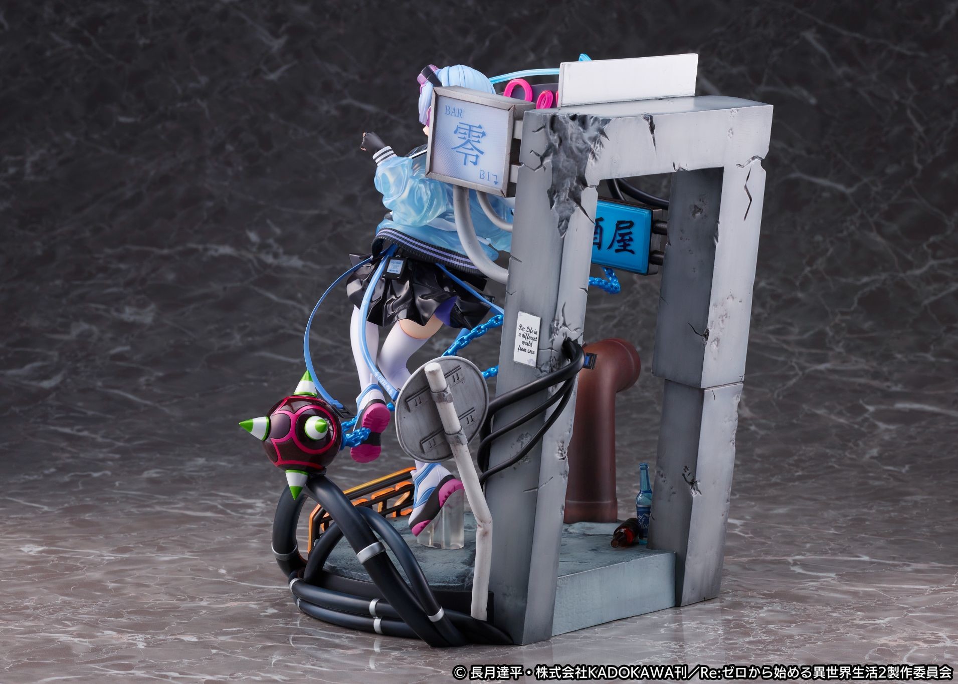 Re:Zero kara Hajimeru Isekai Seikatsu - Rem - Shibuya Scramble Figure - 1/7 - Neon City Ver. (Alpha Satellite, eStream)