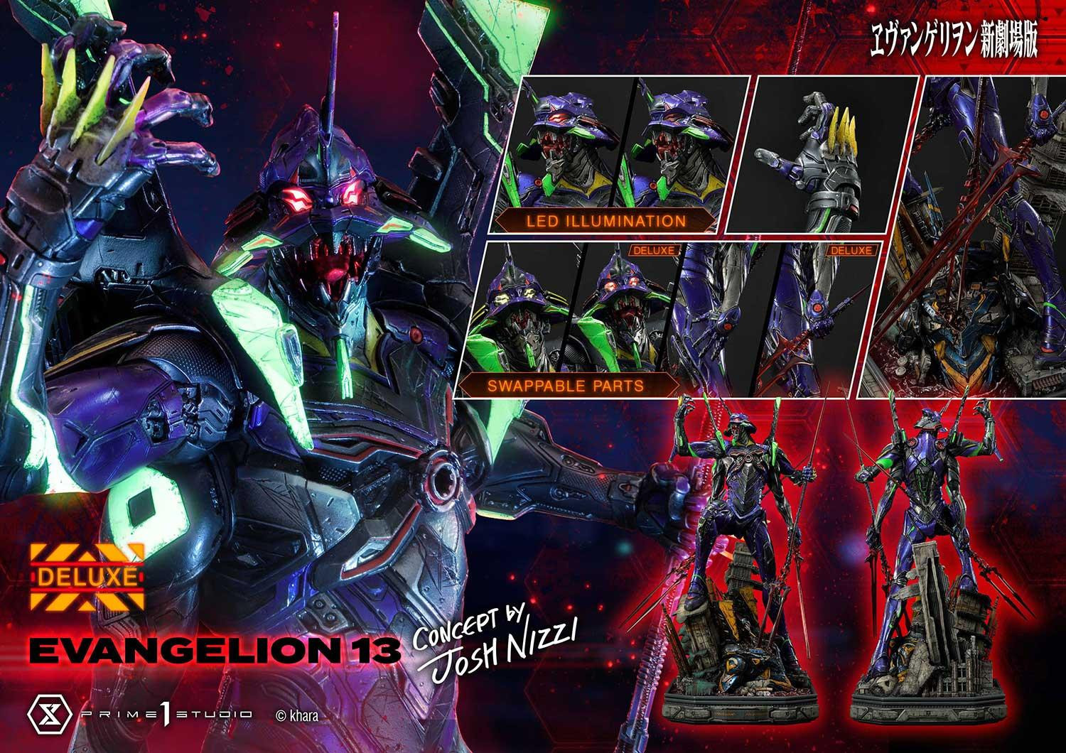 Evangelion Shin Gekijouban - EVA Mark.06 - EVA-13 - Ultimate Diorama Masterline  (UDMEVA-05DX) - DX Version (Prime 1 Studio)