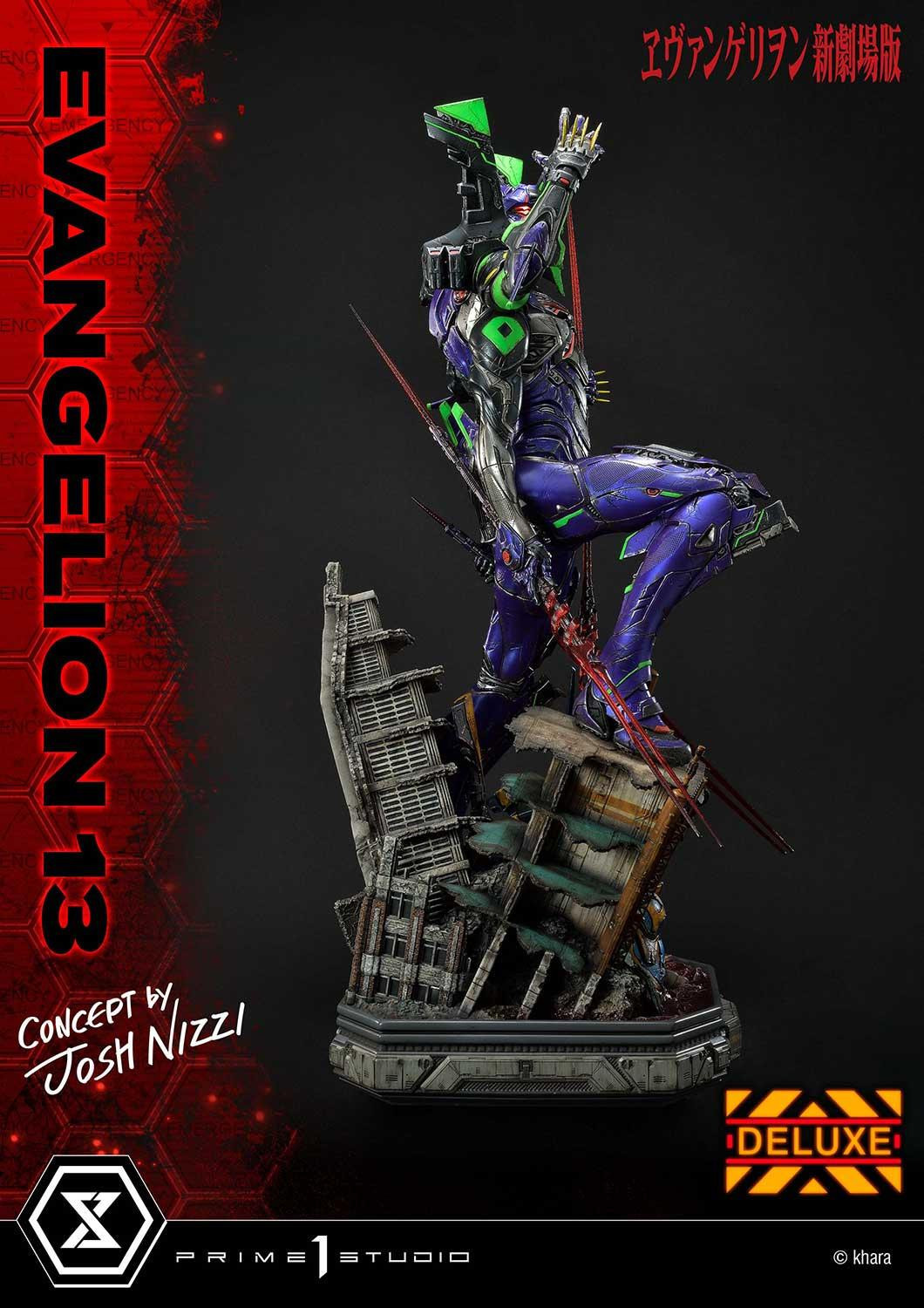 Evangelion Shin Gekijouban - EVA Mark.06 - EVA-13 - Ultimate Diorama Masterline  (UDMEVA-05DX) - DX Version (Prime 1 Studio)