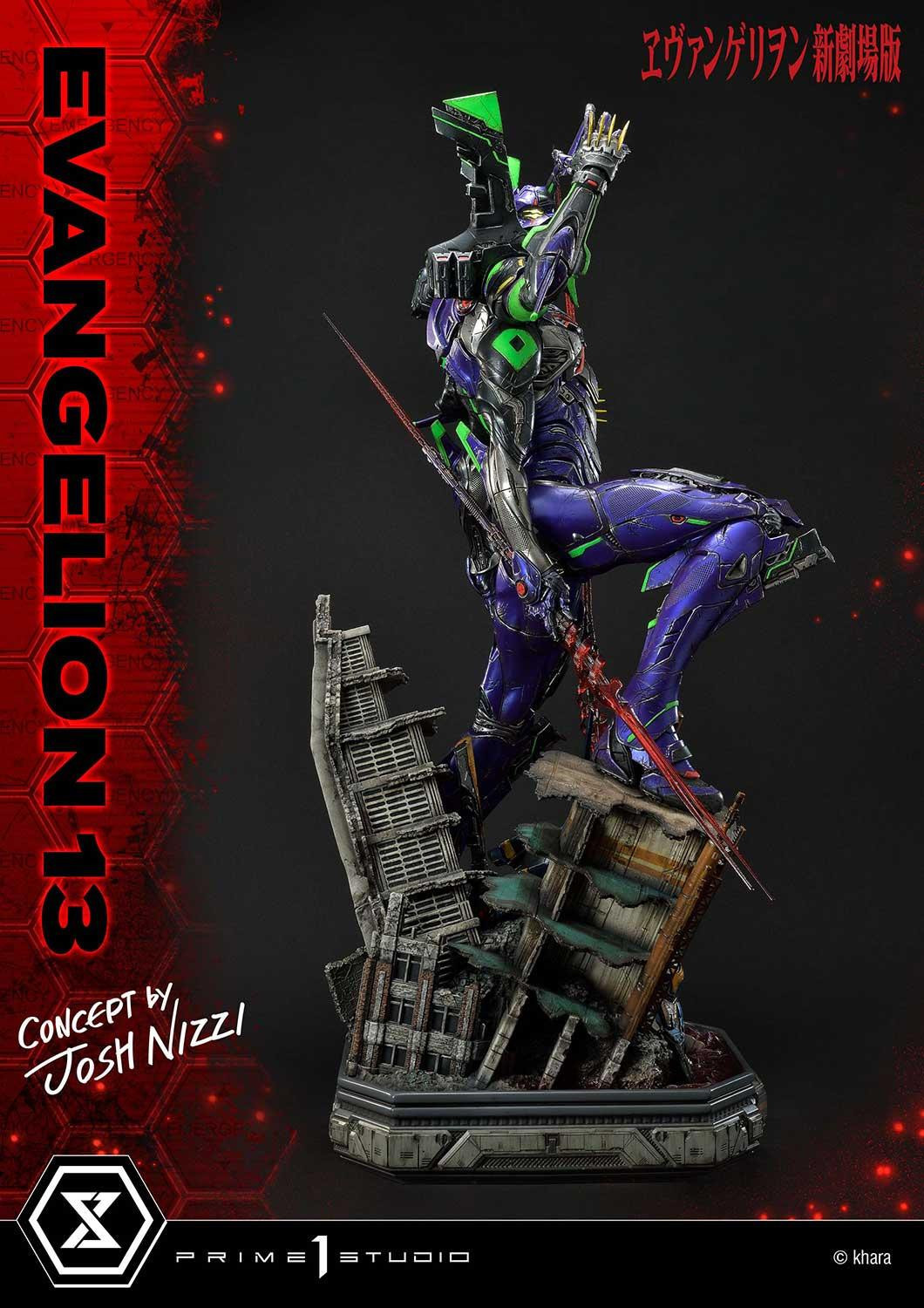 Evangelion Shin Gekijouban - EVA Mark.06 - EVA-13 - Ultimate Diorama Masterline  (UDMEVA-05DX) - DX Version (Prime 1 Studio)