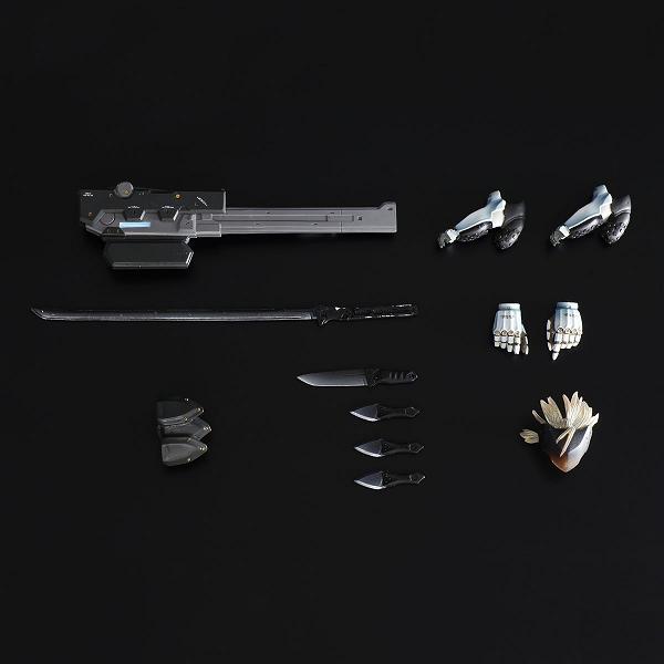 Metal Gear Rising: Revengeance - Raiden - Play Arts Kai - White Armor Ver. (Square Enix) photo 5