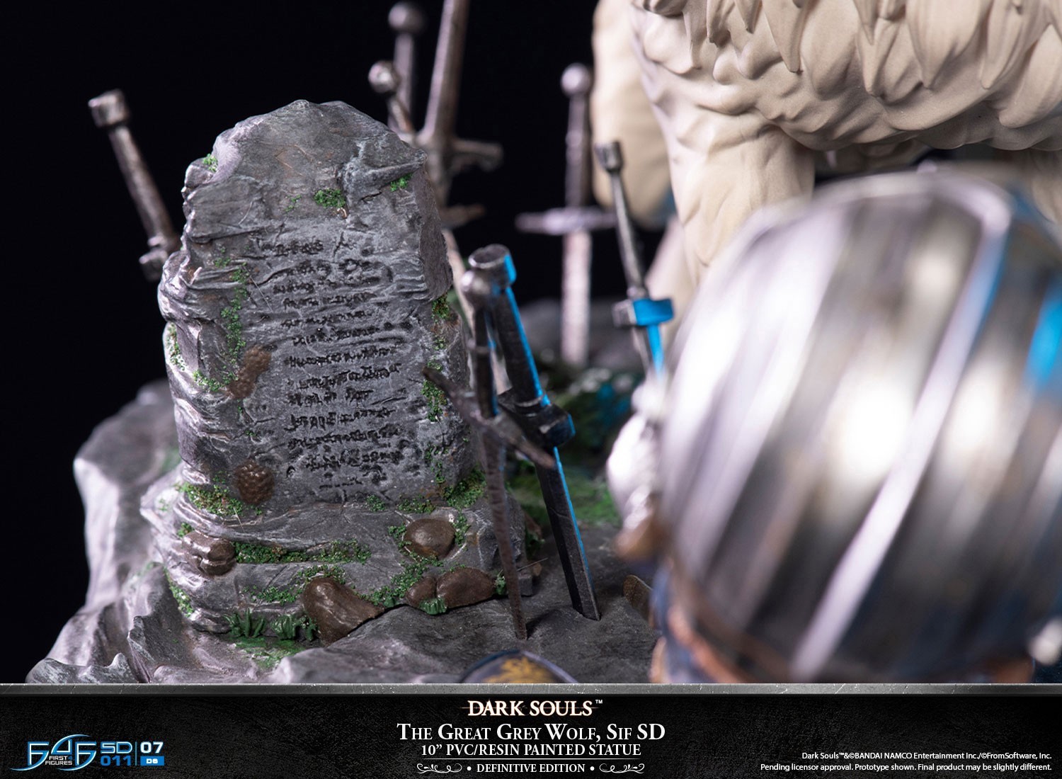 Dark Souls - Haiiro no Dai Ookami Sif - Oscar, Astora no Joukyuu Kishi - Dark Souls SD (SD011|07DS) - Definitive Edition (First 4 Figures) photo 6