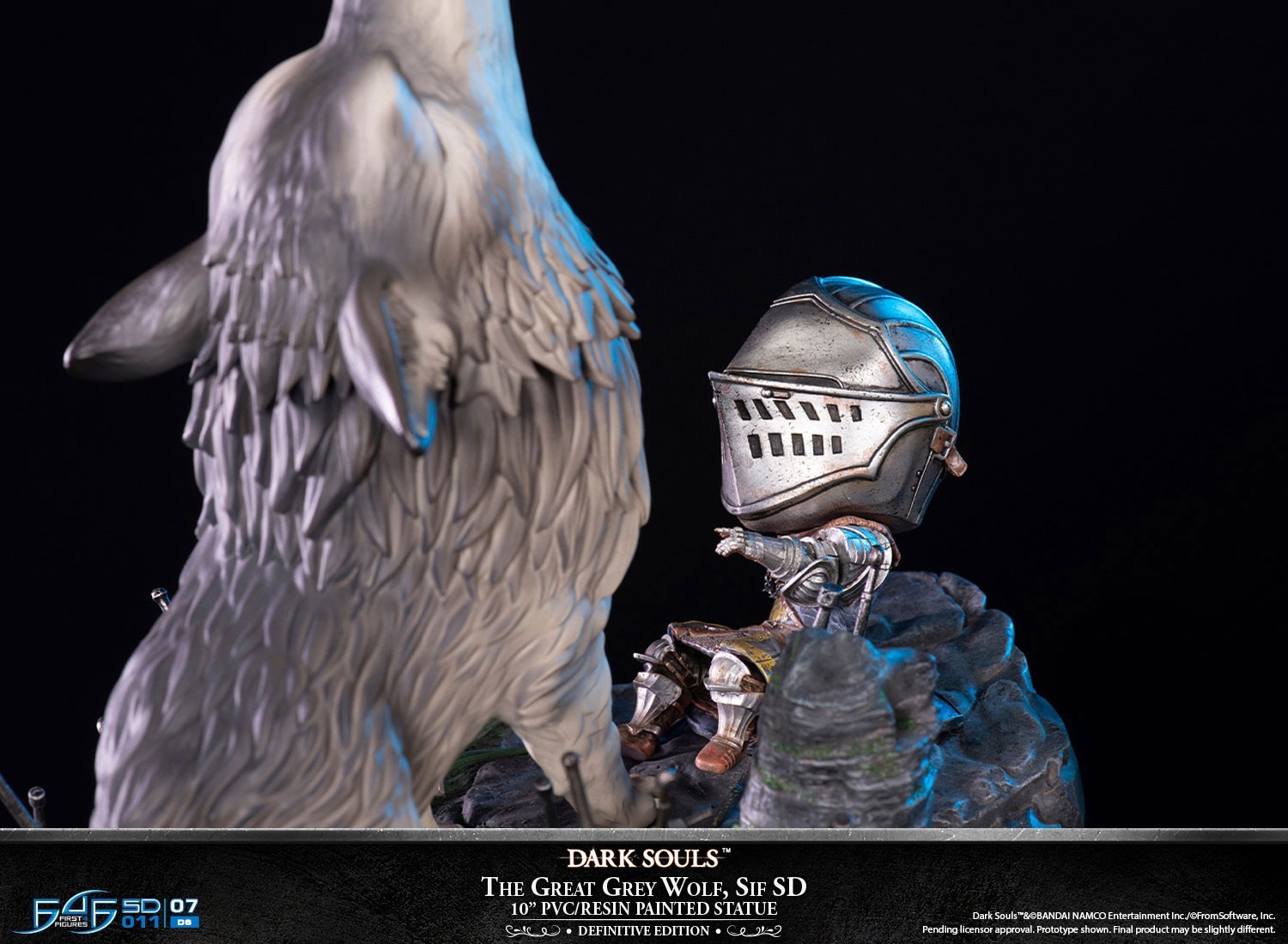 Dark Souls - Haiiro no Dai Ookami Sif - Oscar, Astora no Joukyuu Kishi - Dark Souls SD (SD011|07DS) - Definitive Edition (First 4 Figures) photo 8