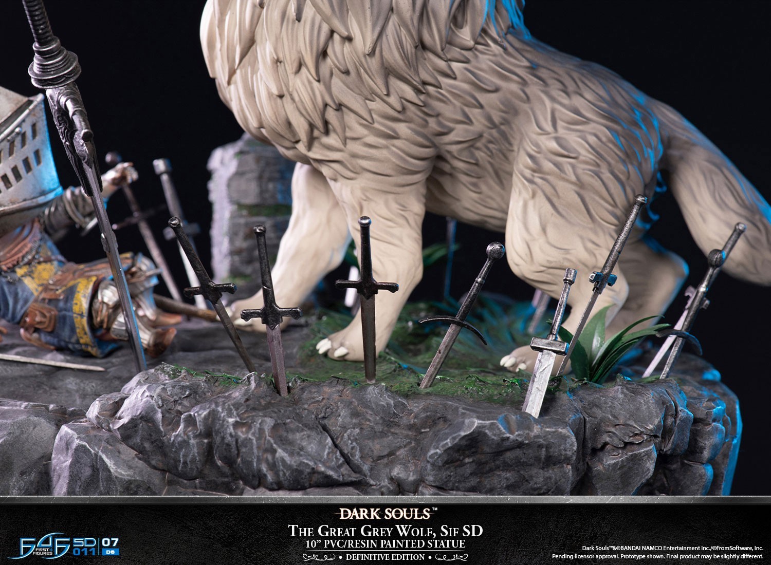 Dark Souls - Haiiro no Dai Ookami Sif - Oscar, Astora no Joukyuu Kishi - Dark Souls SD (SD011|07DS) - Definitive Edition (First 4 Figures) photo 14