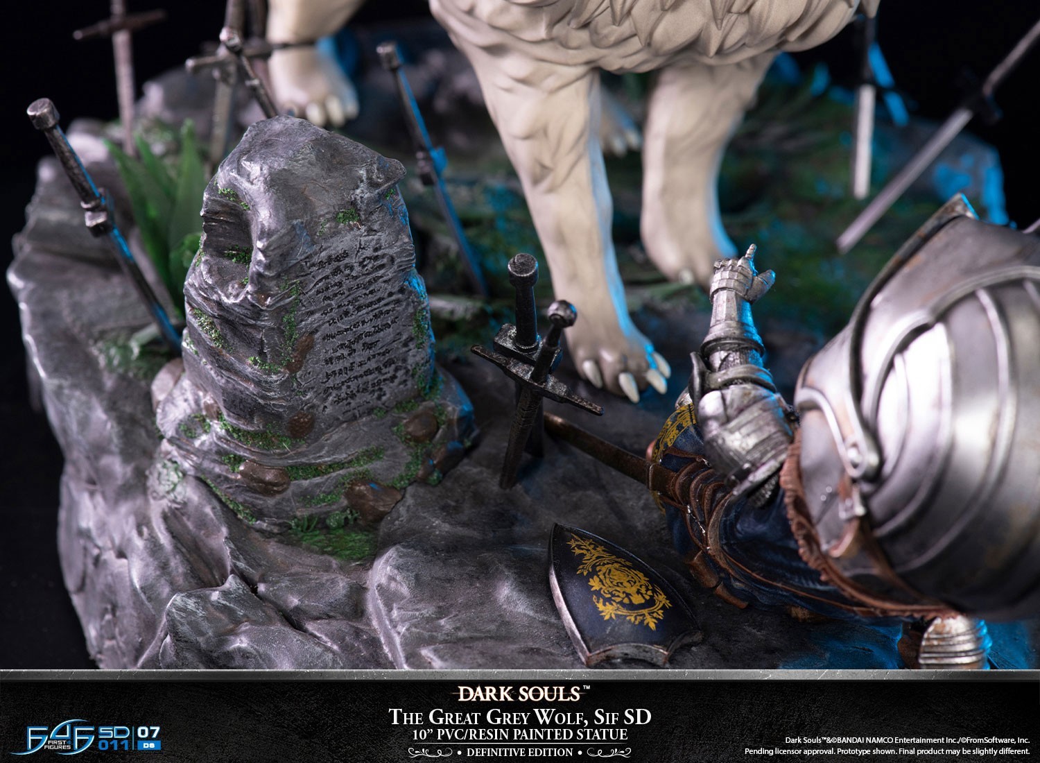 Dark Souls - Haiiro no Dai Ookami Sif - Oscar, Astora no Joukyuu Kishi - Dark Souls SD (SD011|07DS) - Definitive Edition (First 4 Figures) photo 15