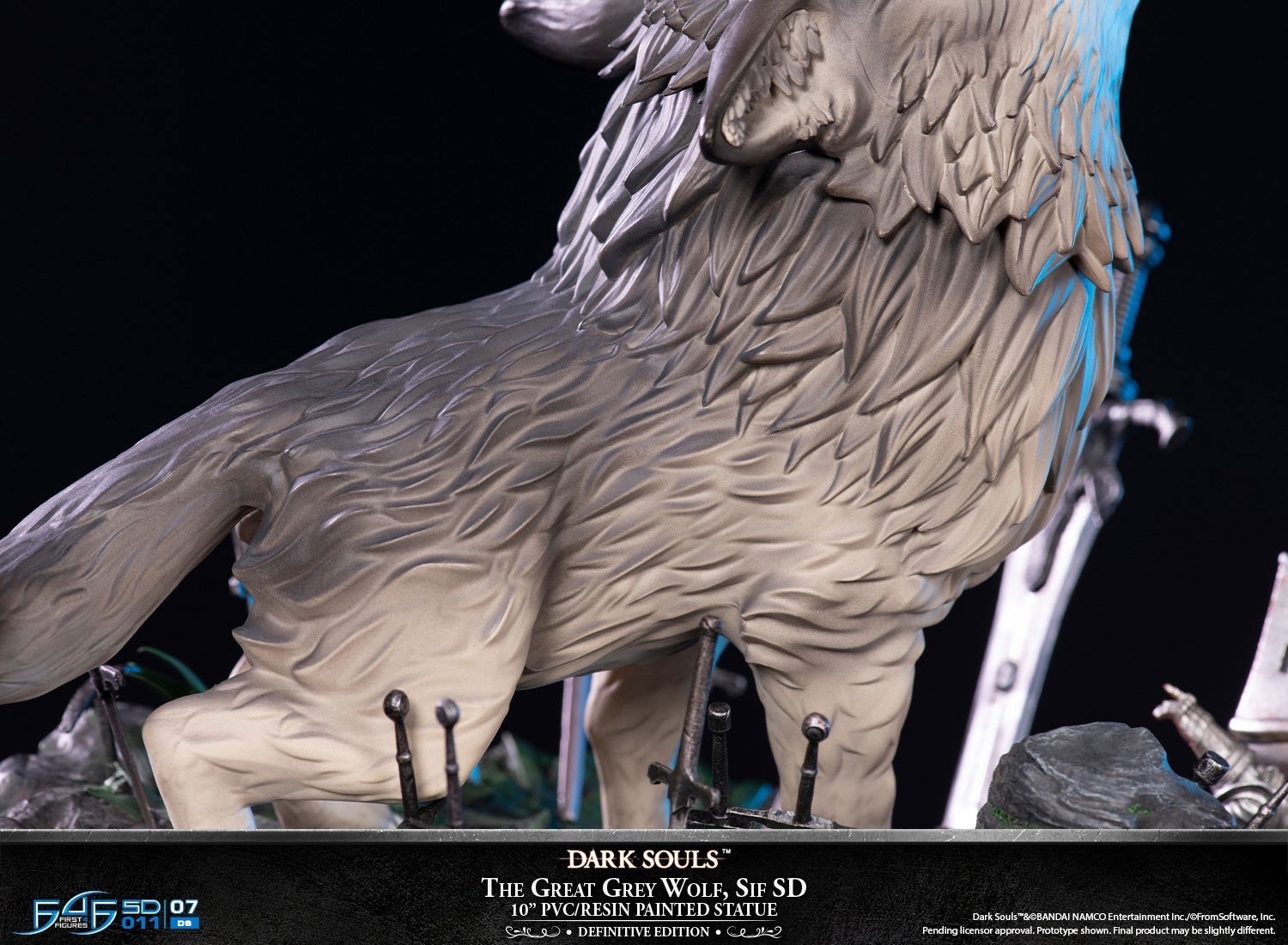 Dark Souls - Haiiro no Dai Ookami Sif - Oscar, Astora no Joukyuu Kishi - Dark Souls SD (SD011|07DS) - Definitive Edition (First 4 Figures) photo 17