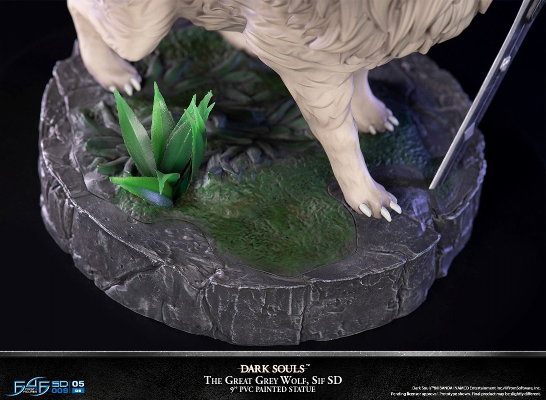Dark Souls - Haiiro no Dai Ookami Sif - Dark Souls SD (SD009|05DS) - Standard Edition (First 4 Figures) photo 2