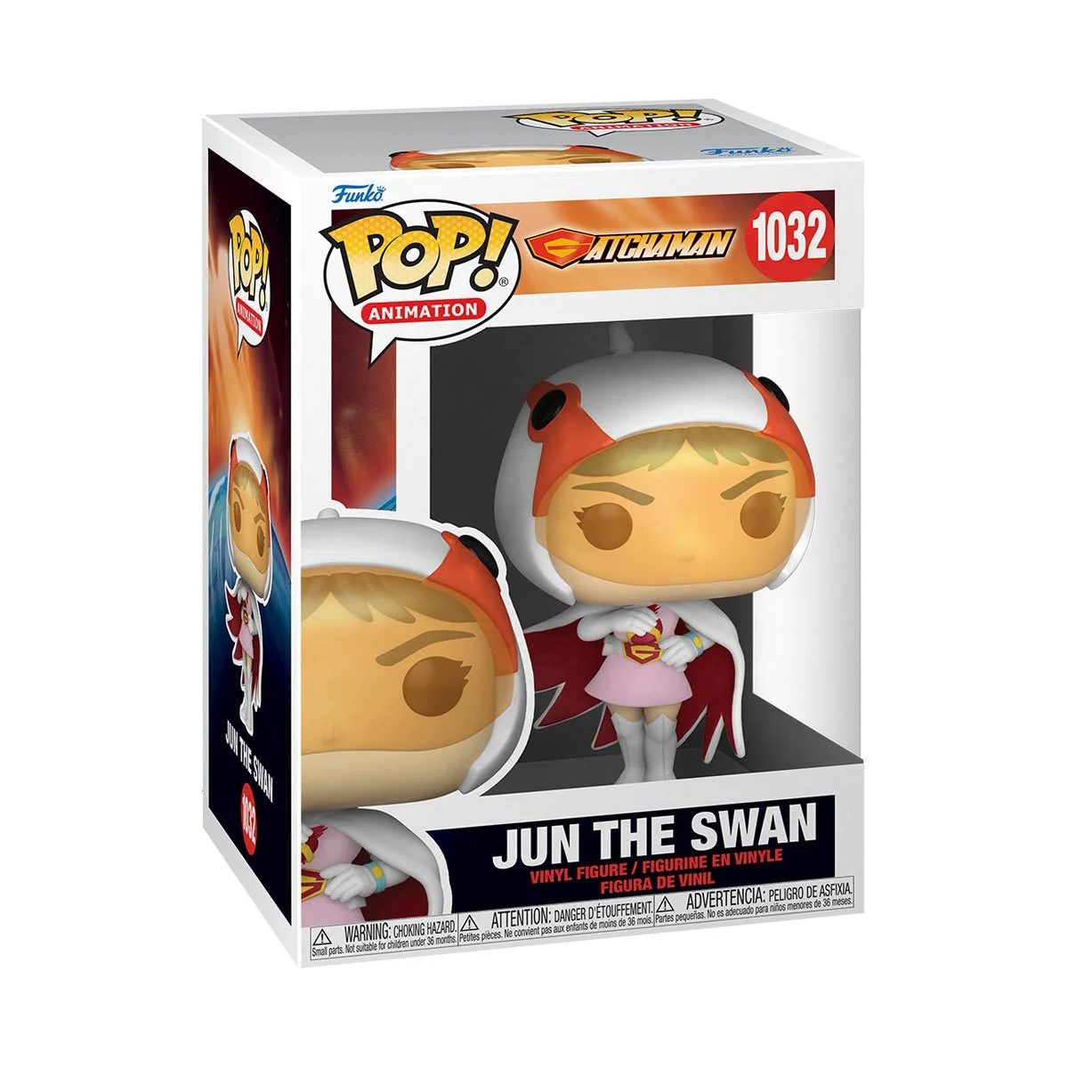 Kagaku Ninjatai Gatchaman - Shiratori no Jun - POP! Animation  (1032) - POP! Vinyl (Funko Toys)