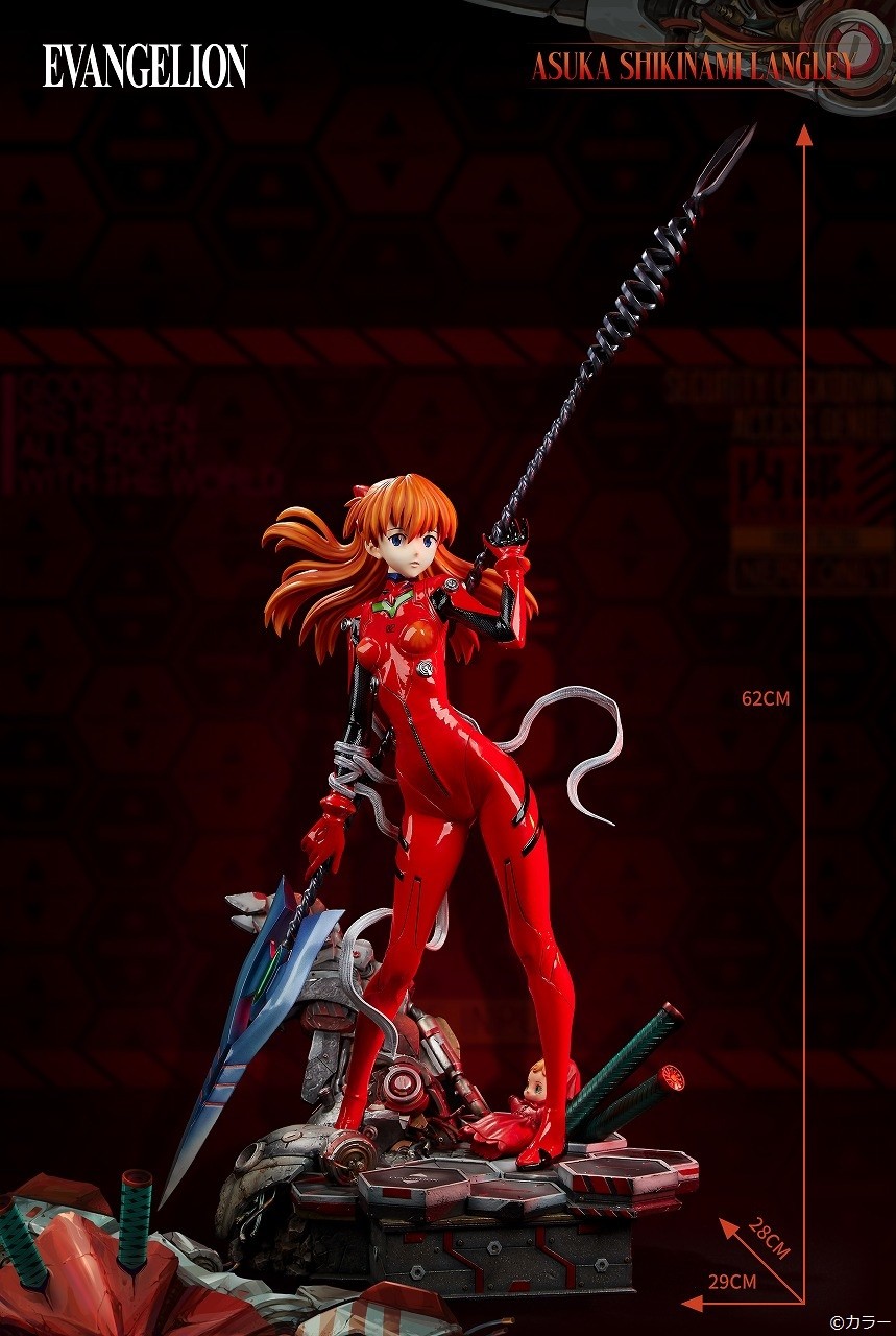 Evangelion Shin Gekijouban - Souryuu Asuka Langley - 1/4 (Unique Art Studio) photo 9