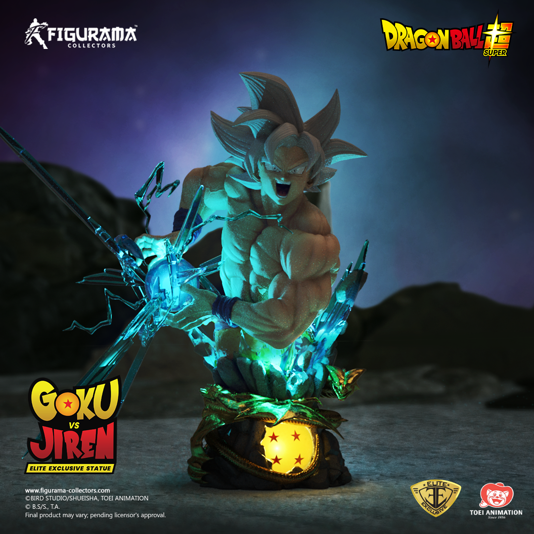 Dragon Ball Super - Jiren - Son Goku - Son Goku Migatte no Goku'i - Elite Exclusive Statue - 1/6 (Figurama Collectors)