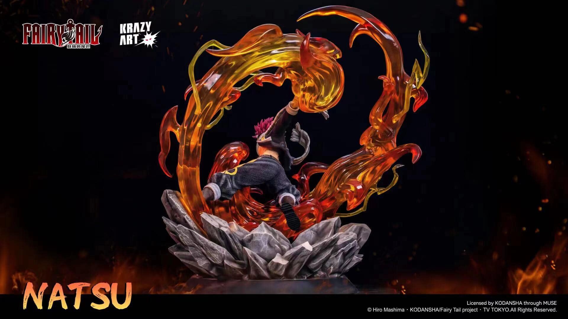 Fairy Tail - Natsu Dragneel - 1/4 (Krazy Art) photo 4