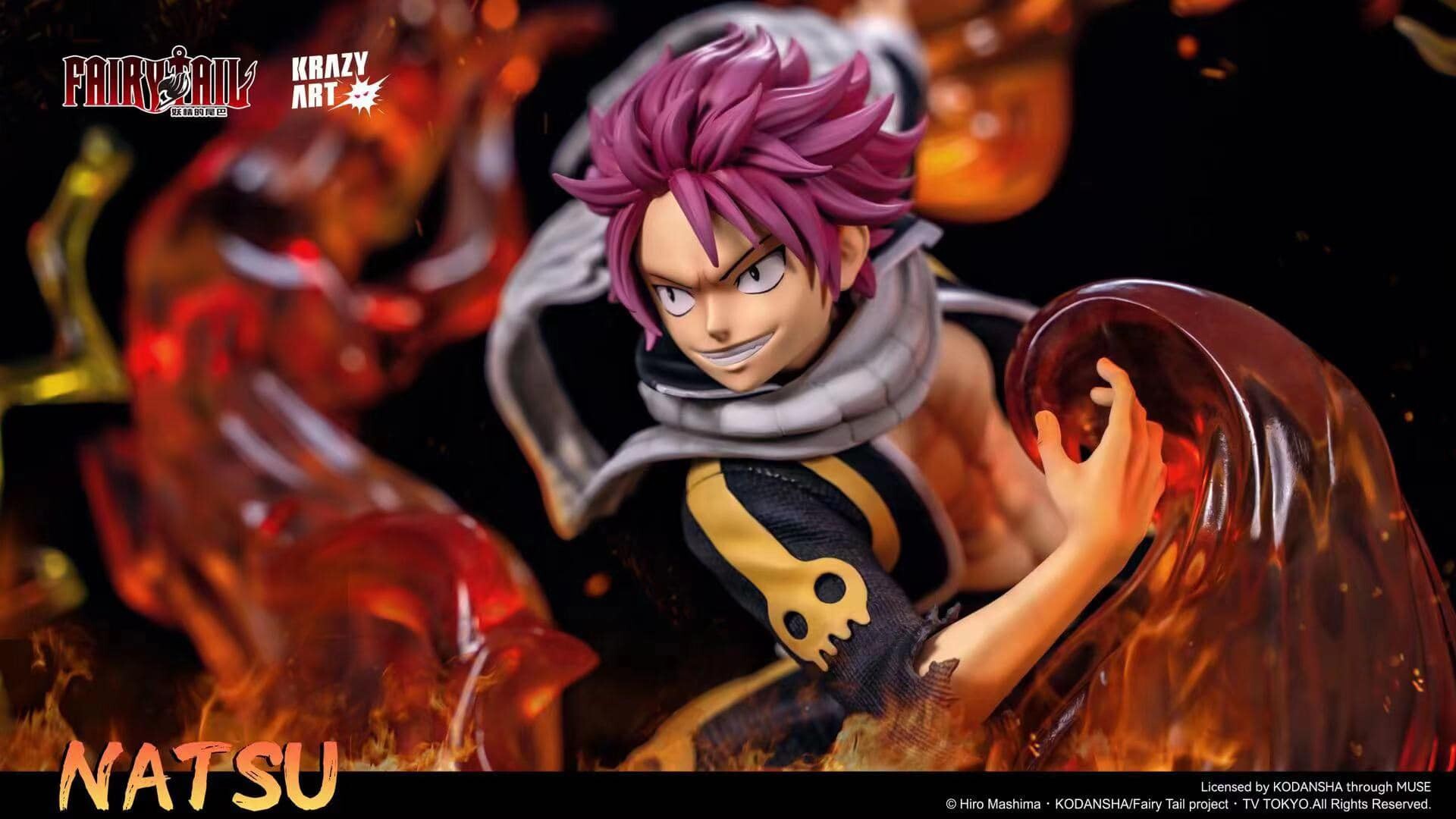 Fairy Tail - Natsu Dragneel - 1/4 (Krazy Art) photo 5