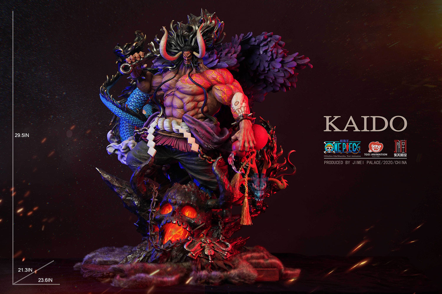 One Piece - Kaidou - 1/6 (Jimei Palace) photo 11