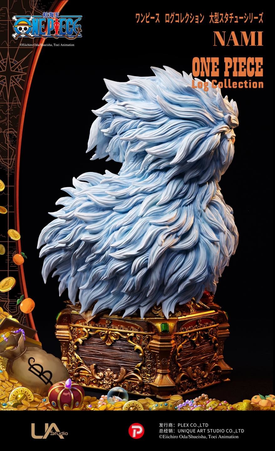 One Piece - Nami - One Piece Log Collection Statue - 1/4 (Plex, Unique Art Studio)