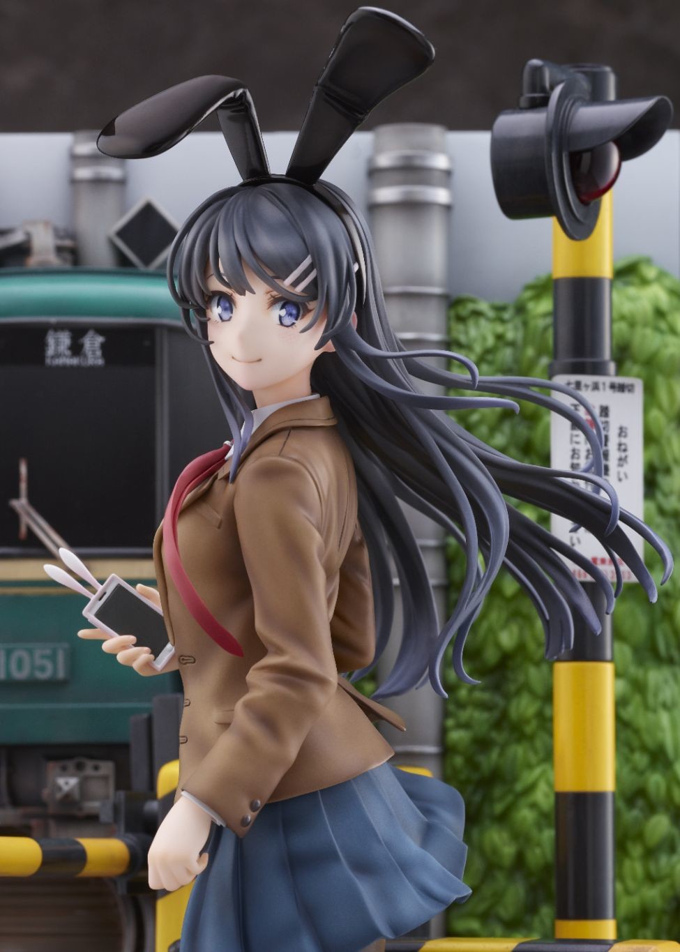 Seishun Buta Yarou wa Bunny Girl Senpai no Yume wo Minai - Sakurajima Mai - Shibuya Scramble Figure - 1/7 - Enoden Ver. (Alpha Satellite, eStream)