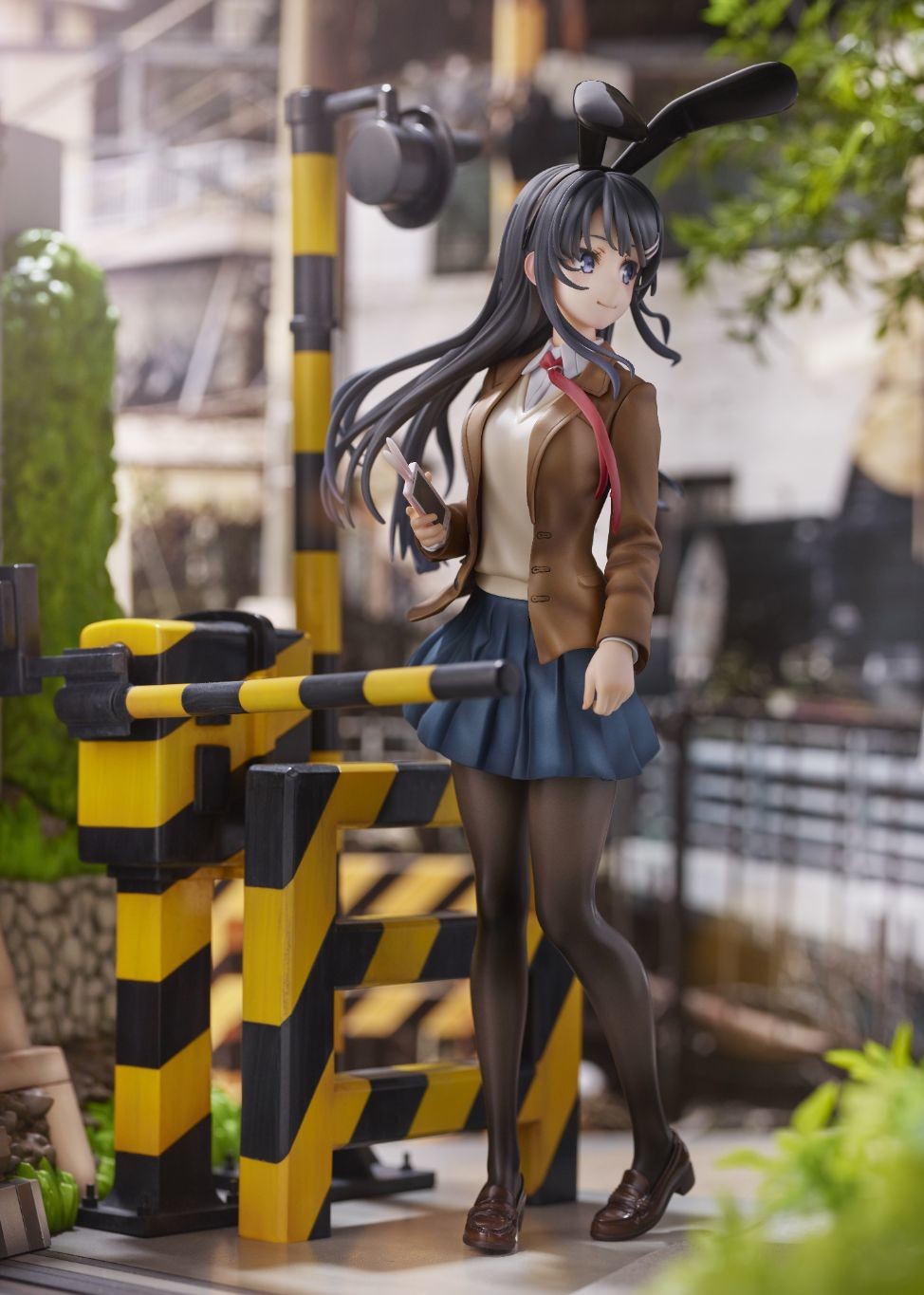 Seishun Buta Yarou wa Bunny Girl Senpai no Yume wo Minai - Sakurajima Mai - Shibuya Scramble Figure - 1/7 - Enoden Ver. (Alpha Satellite, eStream)