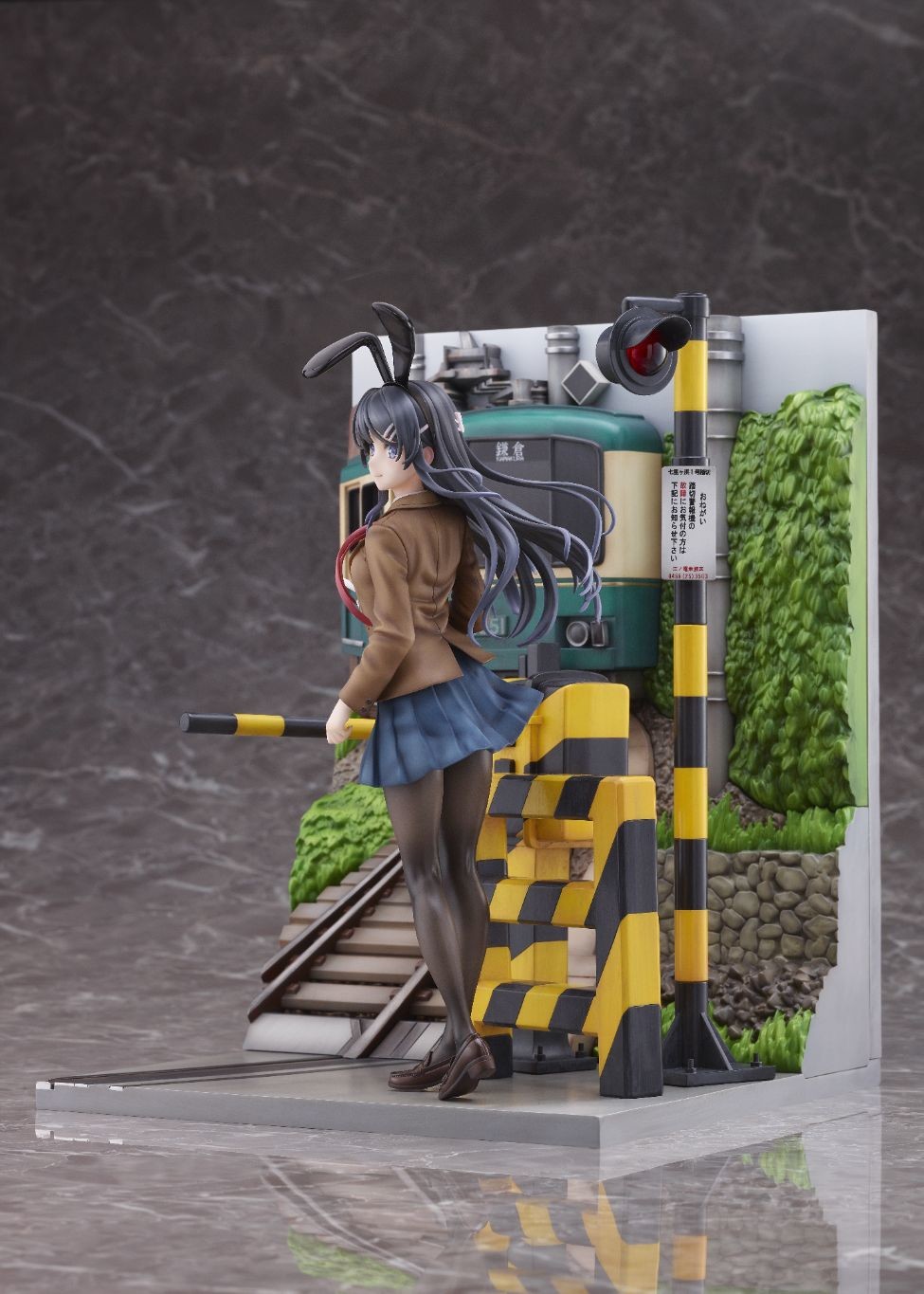 Seishun Buta Yarou wa Bunny Girl Senpai no Yume wo Minai - Sakurajima Mai - Shibuya Scramble Figure - 1/7 - Enoden Ver. (Alpha Satellite, eStream)