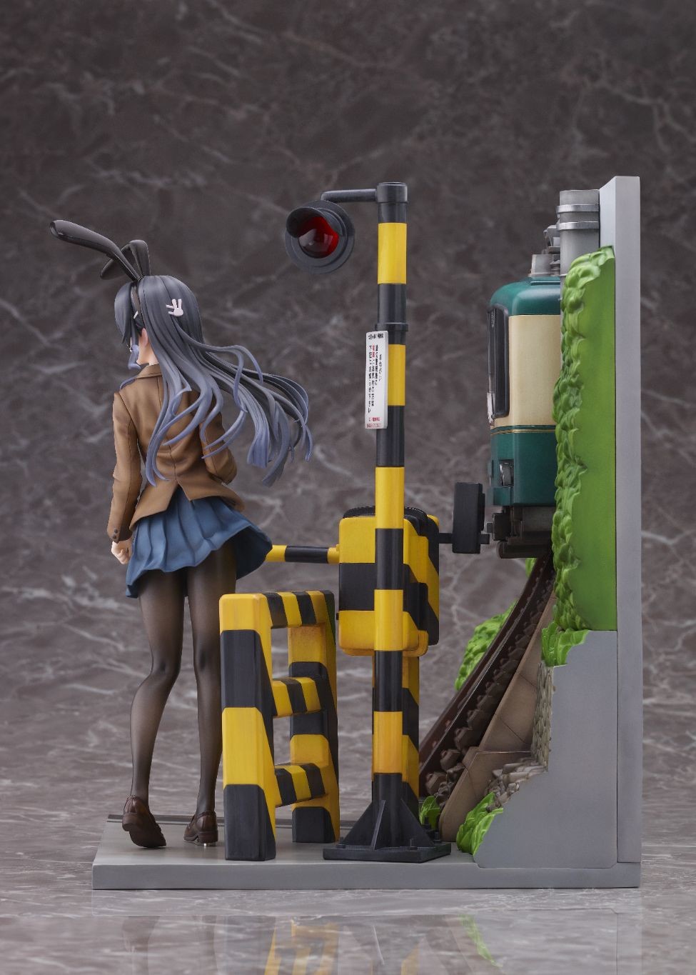 Seishun Buta Yarou wa Bunny Girl Senpai no Yume wo Minai - Sakurajima Mai - Shibuya Scramble Figure - 1/7 - Enoden Ver. (Alpha Satellite, eStream)