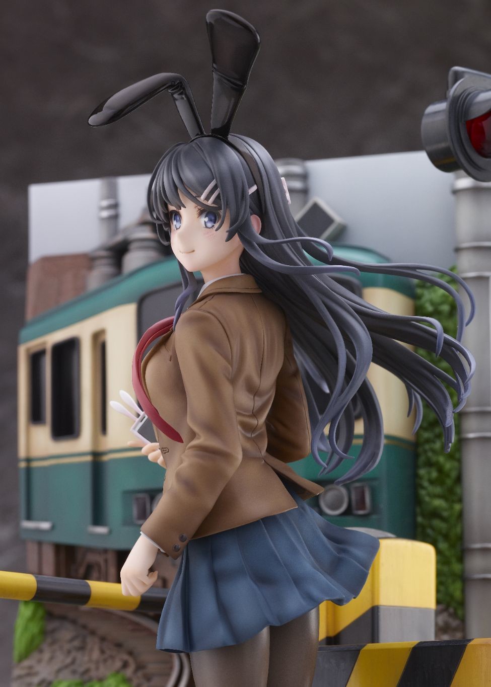 Seishun Buta Yarou wa Bunny Girl Senpai no Yume wo Minai - Sakurajima Mai - Shibuya Scramble Figure - 1/7 - Enoden Ver. (Alpha Satellite, eStream)