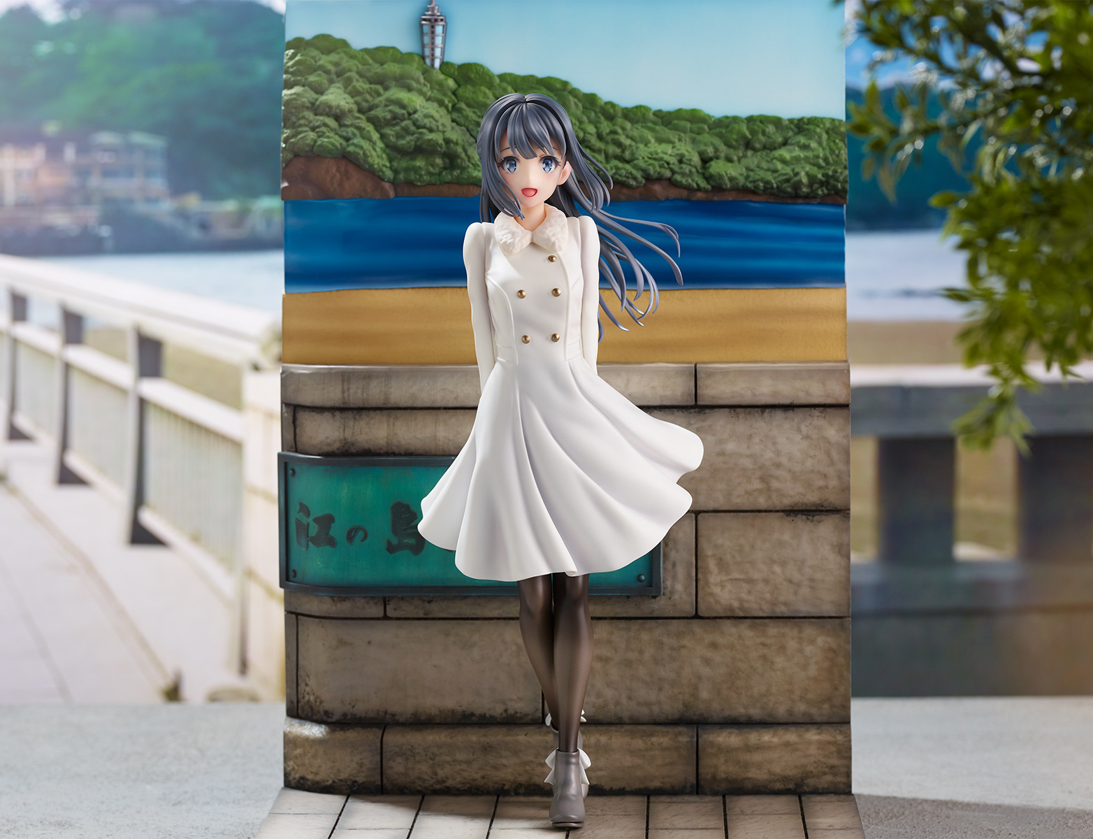 Seishun Buta Yarou wa Bunny Girl Senpai no Yume wo Minai - Makinohara Shouko - Shibuya Scramble Figure - 1/7 - Enoshima Ver. (Alpha Satellite, eStream)