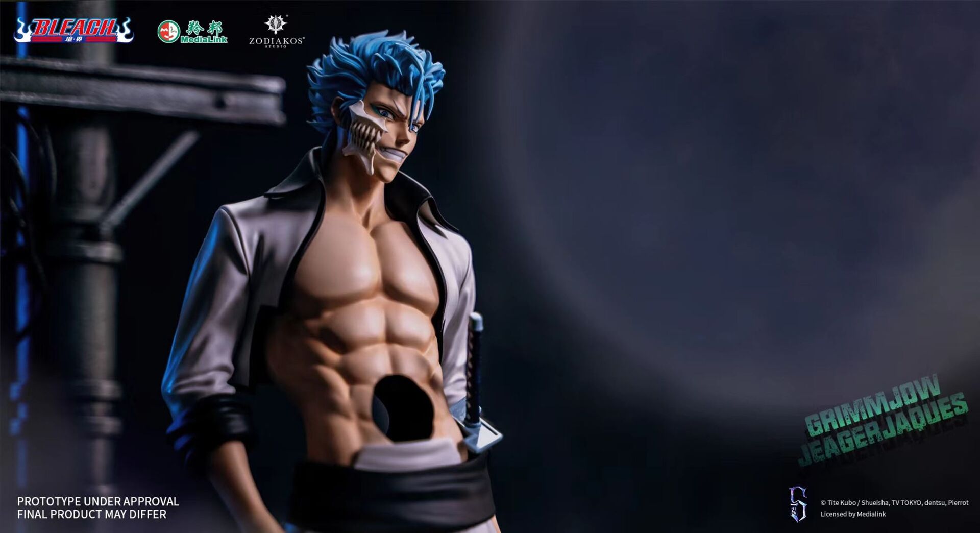 Bleach - Grimmjow Jaegerjaques - 1/6 (Zodiakos Studio)