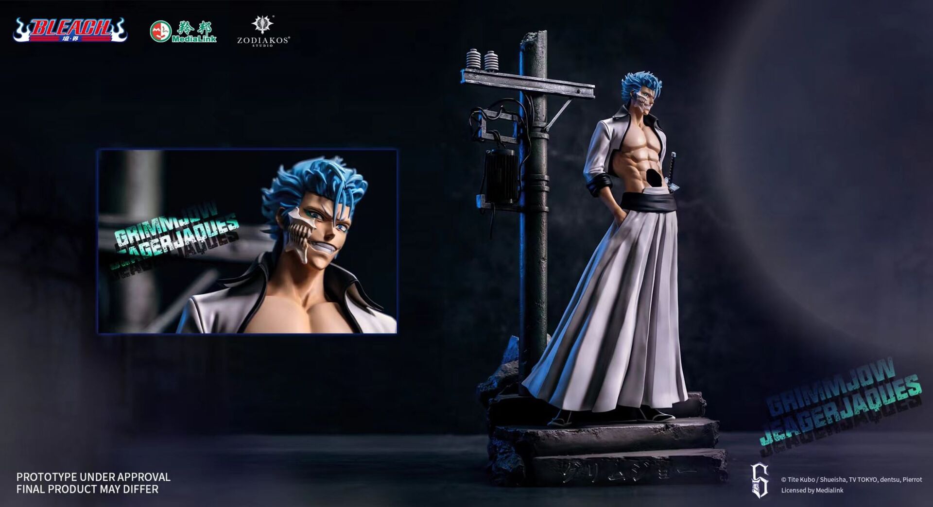 Bleach - Grimmjow Jaegerjaques - 1/6 (Zodiakos Studio)