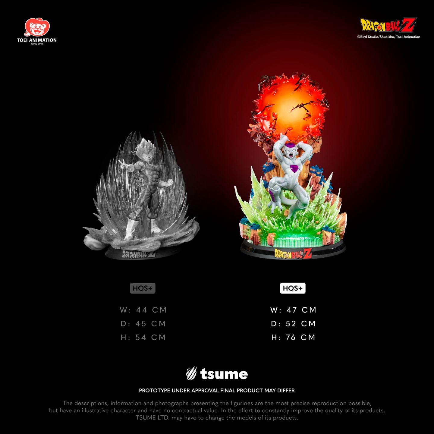 Dragon Ball Z - Frieza - Final Form - HQS+ - 1/4 (Tsume)