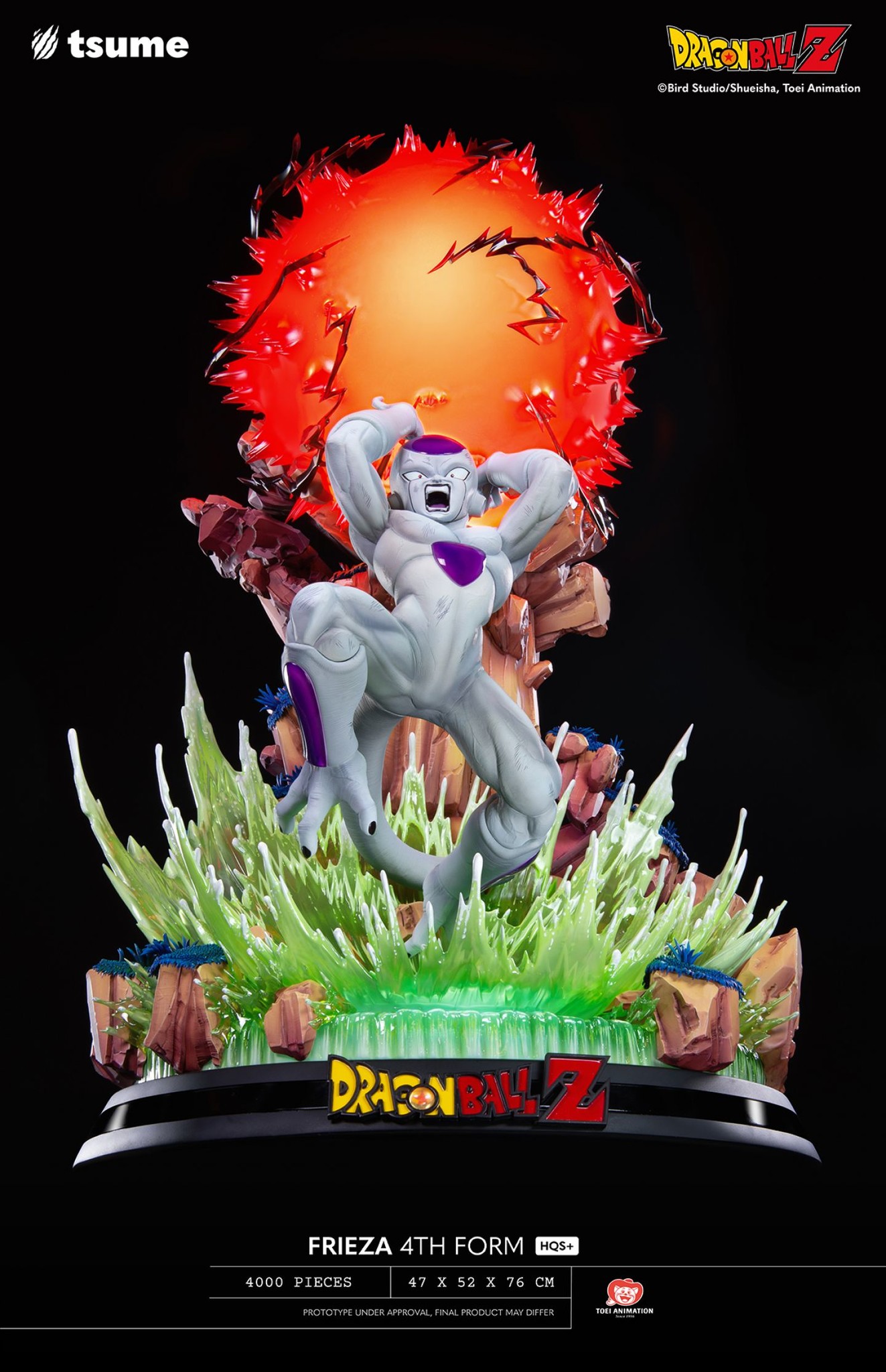 Dragon Ball Z - Frieza - Final Form - HQS+ - 1/4 (Tsume)