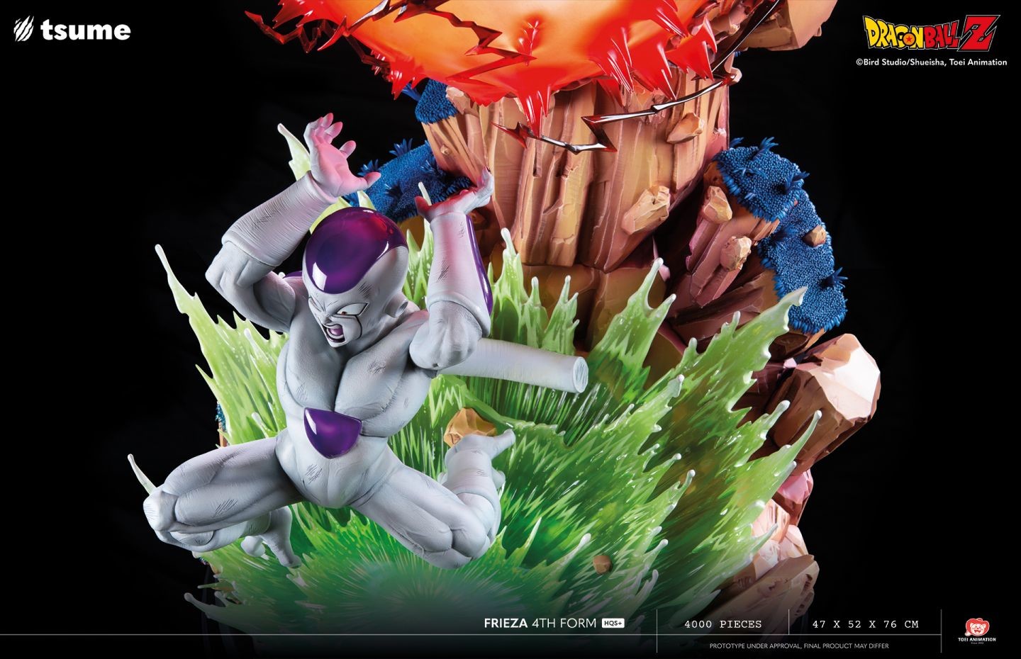Dragon Ball Z - Frieza - Final Form - HQS+ - 1/4 (Tsume)