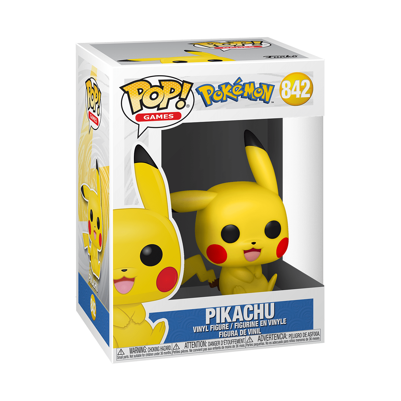 Pocket Monsters - Pikachu - Pokémon 25th Anniversary - POP! Games  (842) - POP! Pokémon - POP! Vinyl - Sitting (Funko Toys)