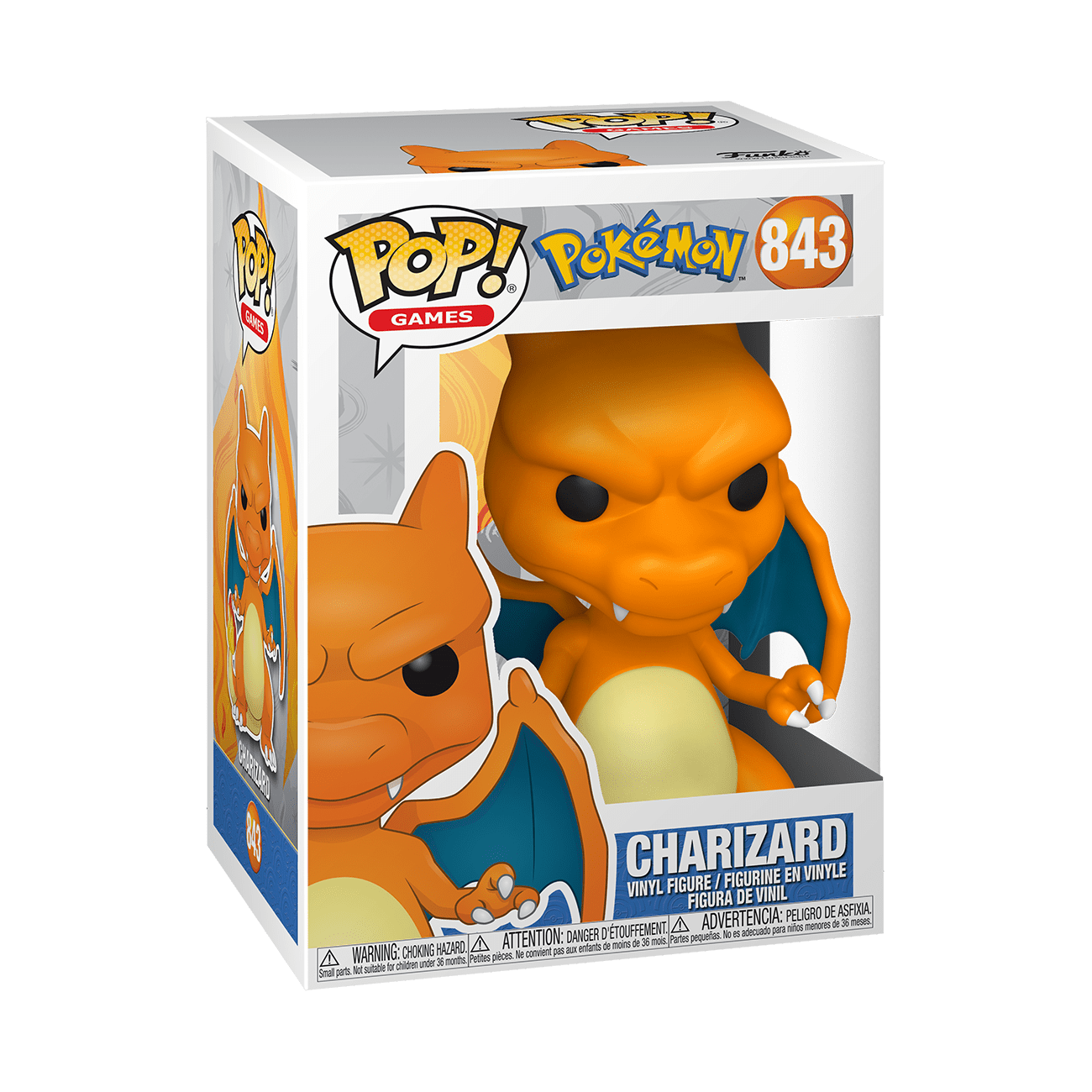Pocket Monsters - Lizardon - Pokémon 25th Anniversary - POP! Games  (843) - POP! Pokémon - POP! Vinyl (Funko Toys)