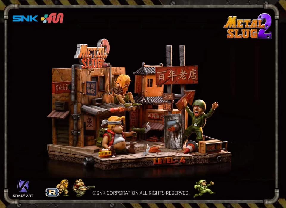 Metal Slug 2 - Marco Rossi - Rebel Soldier (Krazy Art)
