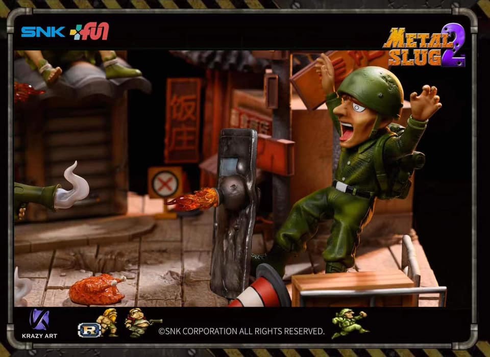 Metal Slug 2 - Marco Rossi - Rebel Soldier (Krazy Art)