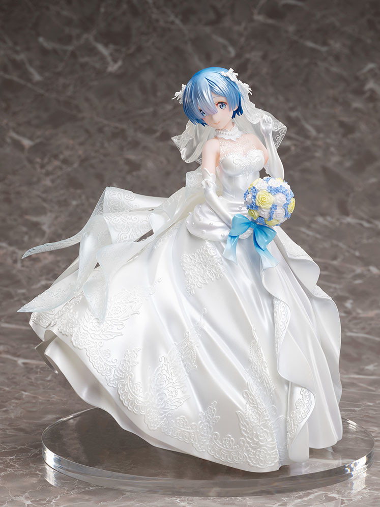 Re:Zero kara Hajimeru Isekai Seikatsu - Rem - F:Nex - 1/7 - Wedding Dress (FuRyu)