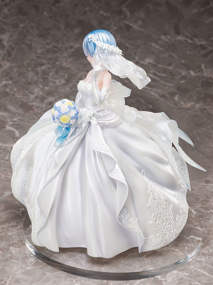 Re:Zero kara Hajimeru Isekai Seikatsu - Rem - F:Nex - 1/7 - Wedding Dress (FuRyu)