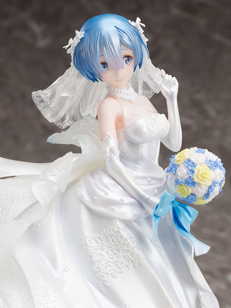 Re:Zero kara Hajimeru Isekai Seikatsu - Rem - F:Nex - 1/7 - Wedding Dress (FuRyu)
