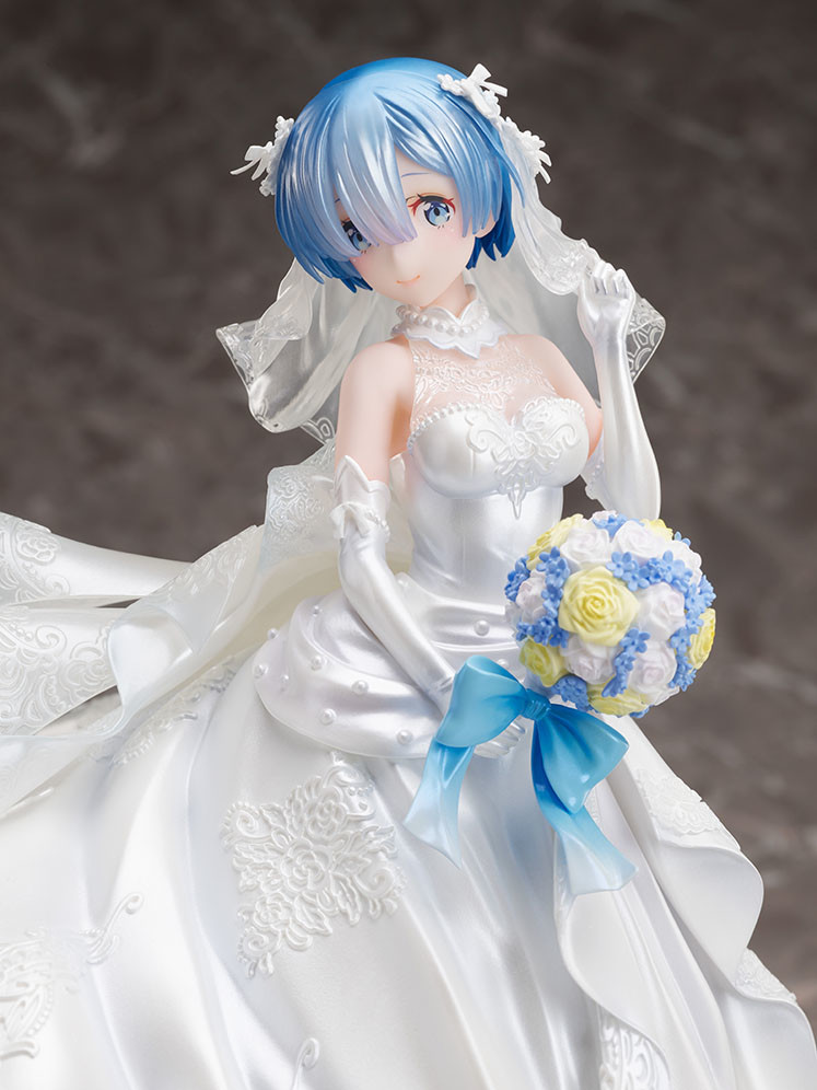 Re:Zero kara Hajimeru Isekai Seikatsu - Rem - F:Nex - 1/7 - Wedding Dress (FuRyu)