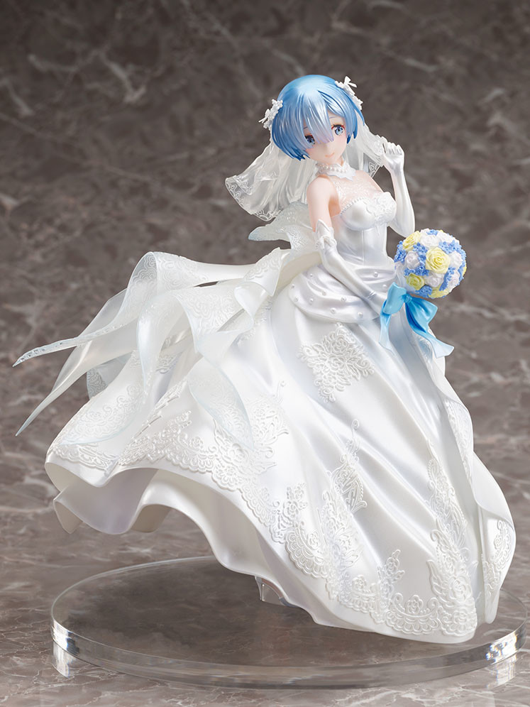Re:Zero kara Hajimeru Isekai Seikatsu - Rem - F:Nex - 1/7 - Wedding Dress (FuRyu)