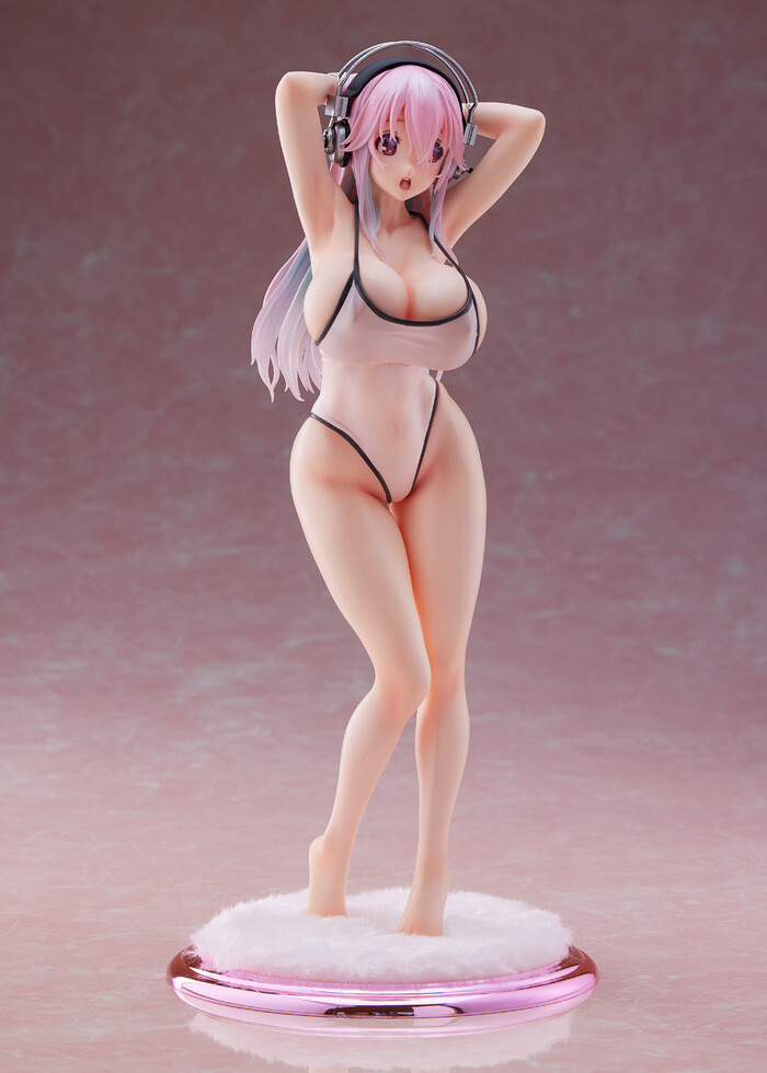 SoniComi (Super Sonico) - Sonico - Dream Tech - 1/7 - White Swimsuit Style (Wave)