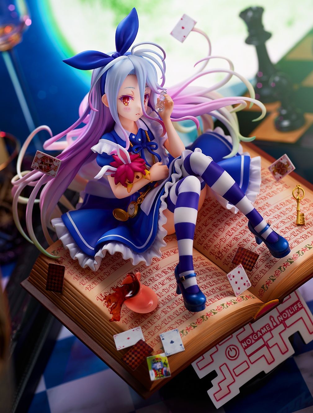 No Game No Life - Shiro - Shibuya Scramble Figure - 1/7 - Alice in Wonderland Ver. (Alpha Satellite, eStream)