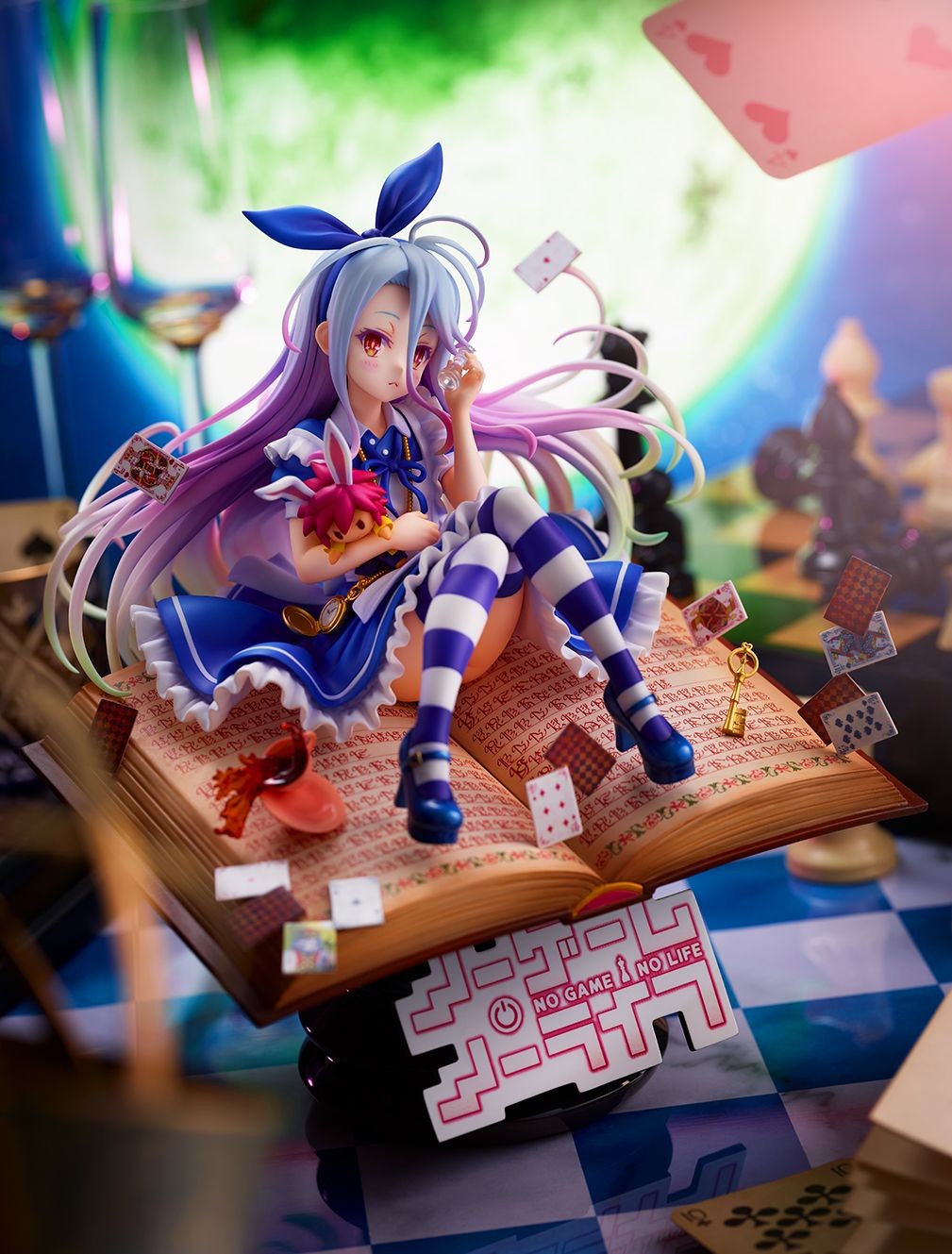 No Game No Life - Shiro - Shibuya Scramble Figure - 1/7 - Alice in Wonderland Ver. (Alpha Satellite, eStream)
