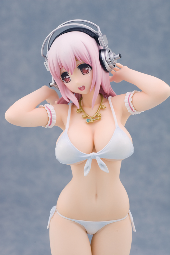 SoniComi (Super Sonico) - Sonico - Skytube - 1/6 - Gravure Swimsuit, White ver. (Alphamax) photo 3
