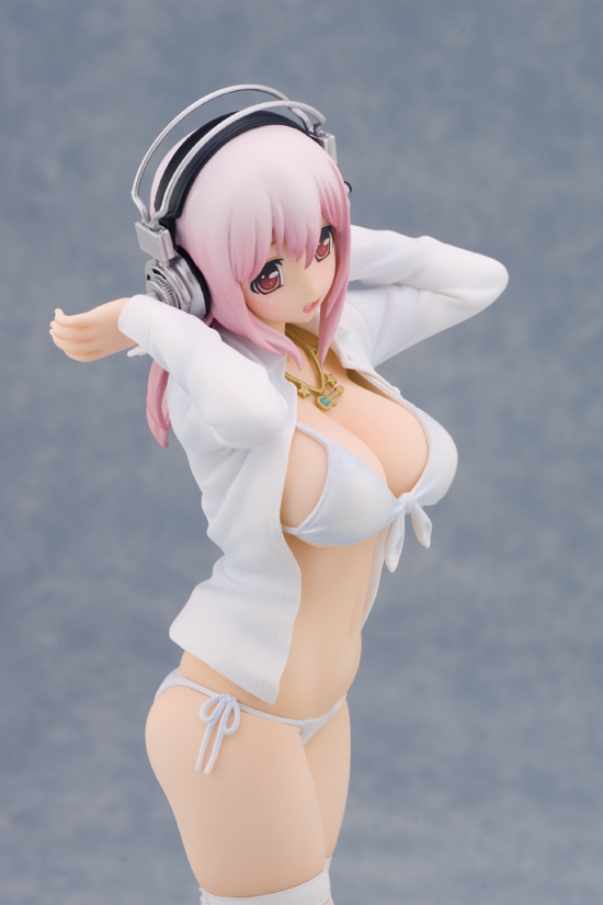 SoniComi (Super Sonico) - Sonico - Skytube - 1/6 - Gravure Swimsuit, White ver. (Alphamax) photo 6